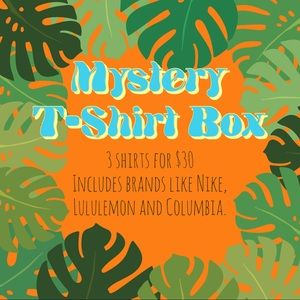 Mystery T Shirt Box.